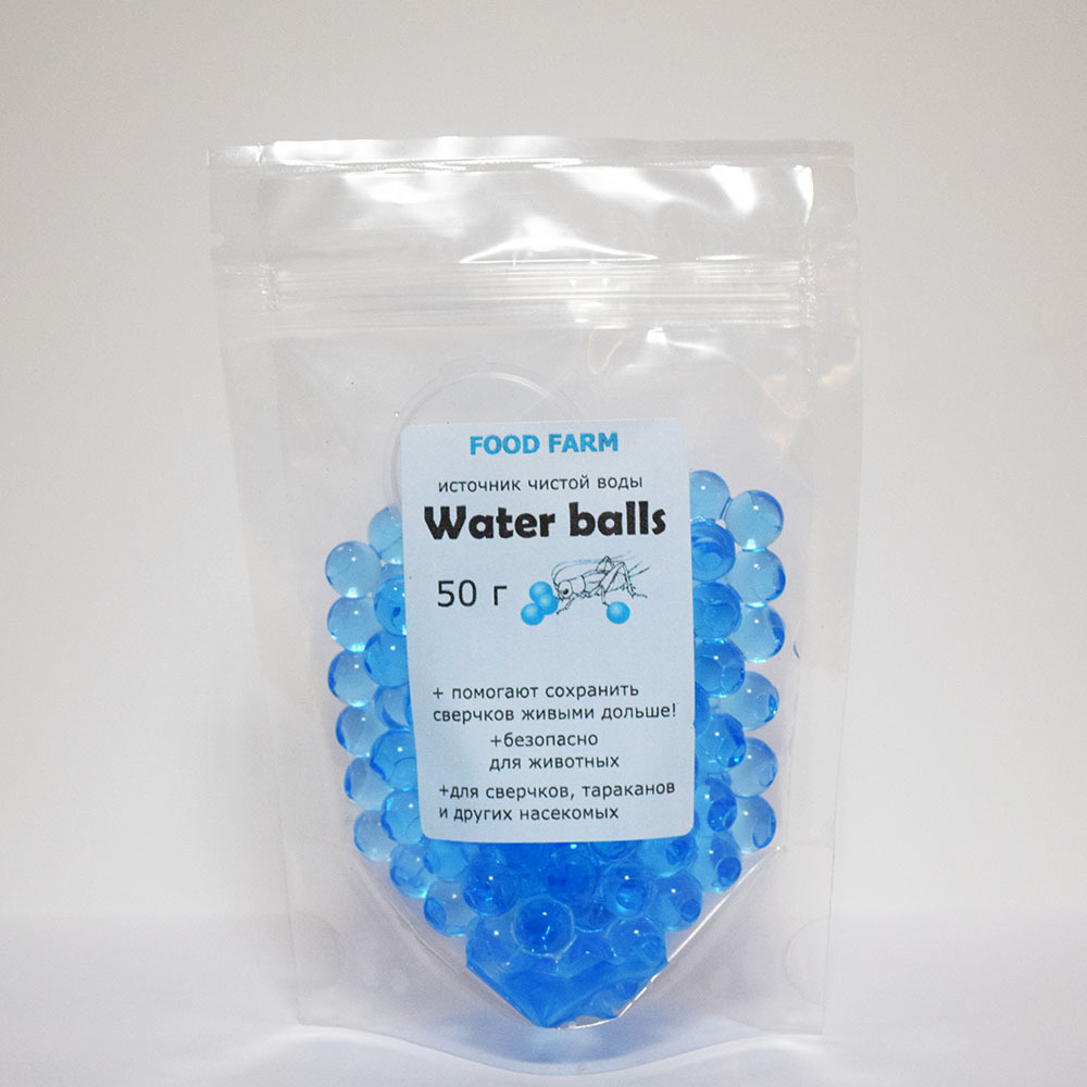 Источник воды для сверчков Food-Farm Water Balls 100 мл