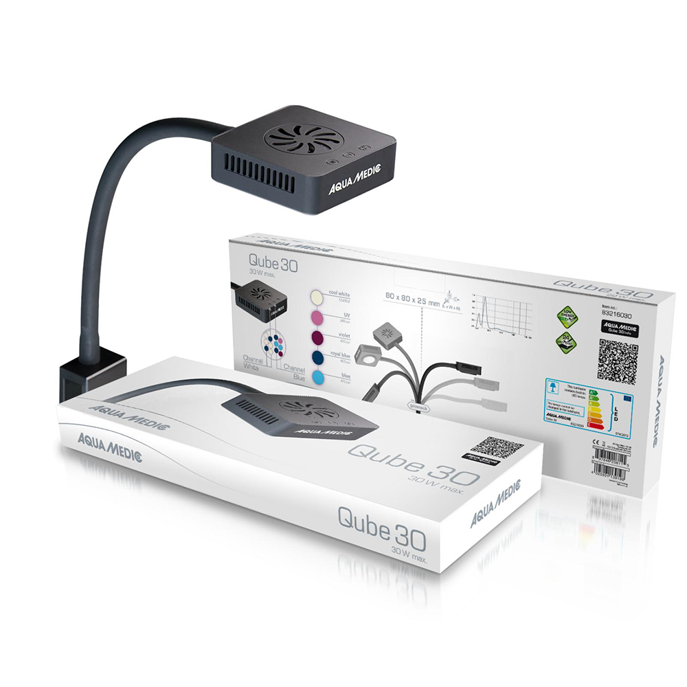 Светильник Aqua Medic LED Qube 30 Marine 30Вт, 80*80*25 мм