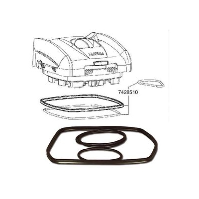 Кольцо уплотнительное EHEIM для фильтров Prof 3 2080/2180 набор 3 шт под голову