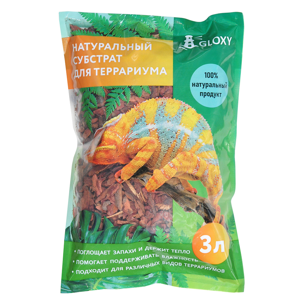 Субстрат Gloxy Кора лиственницы, 3л