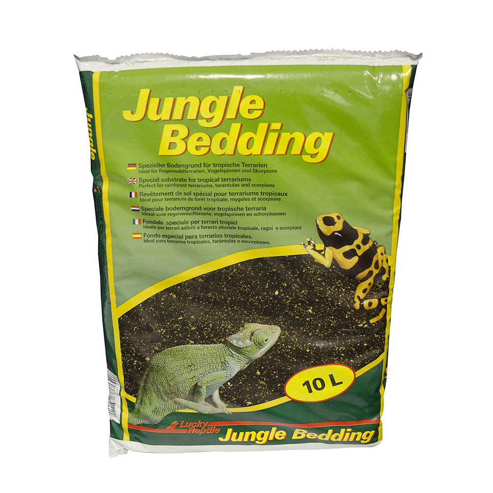 Субстрат для террариумов  Lucky Reptile "Jungle Bedding" черный, 10л