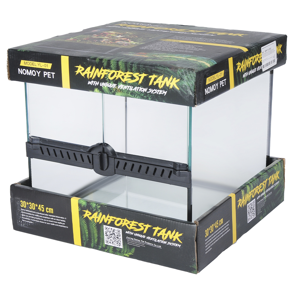 Террариум Nomoy Pet Rainforest tank S2 30х30х30см