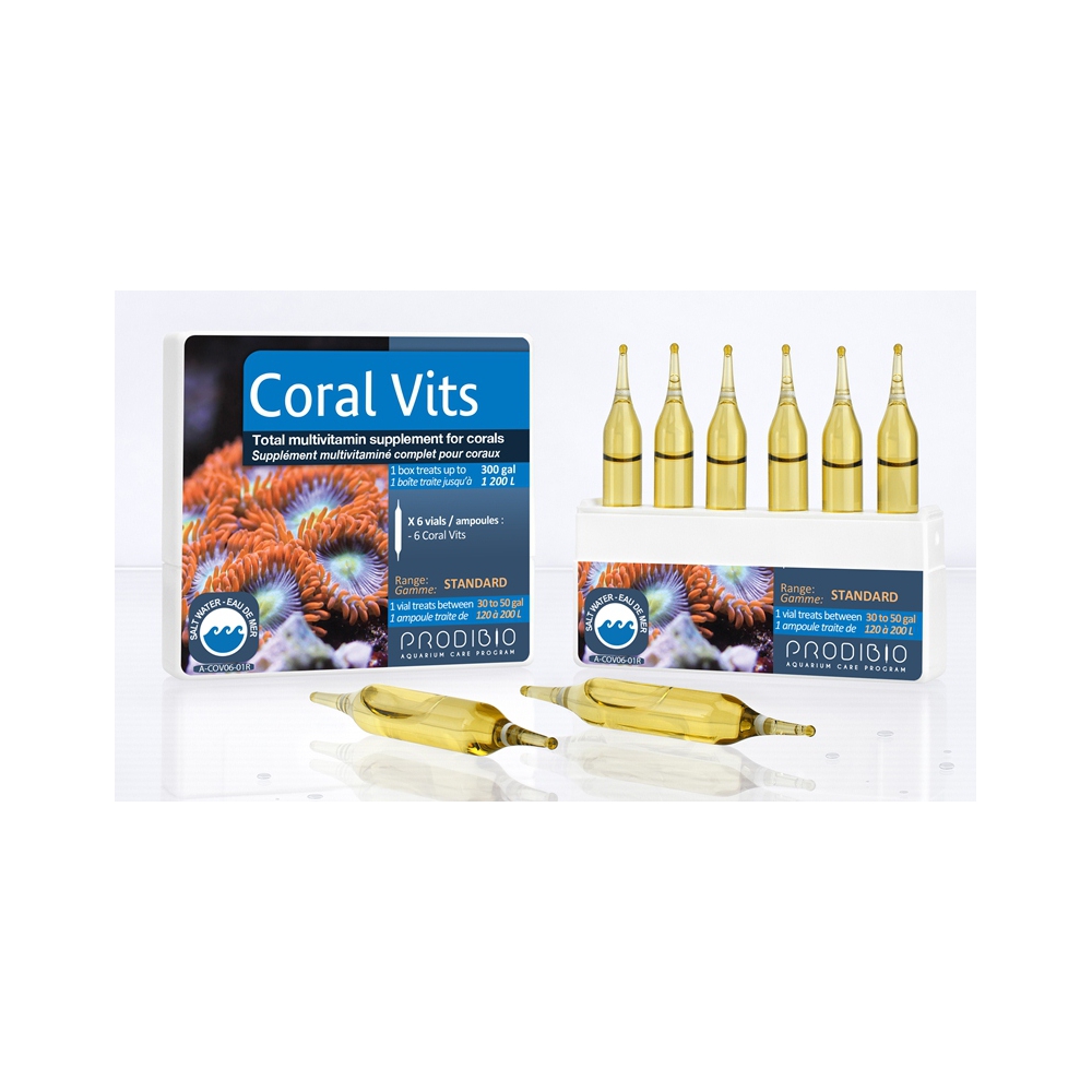 Кондиционер Prodibio Coral Vits жиро- и водорастворимые витамины для кораллов (12 шт)