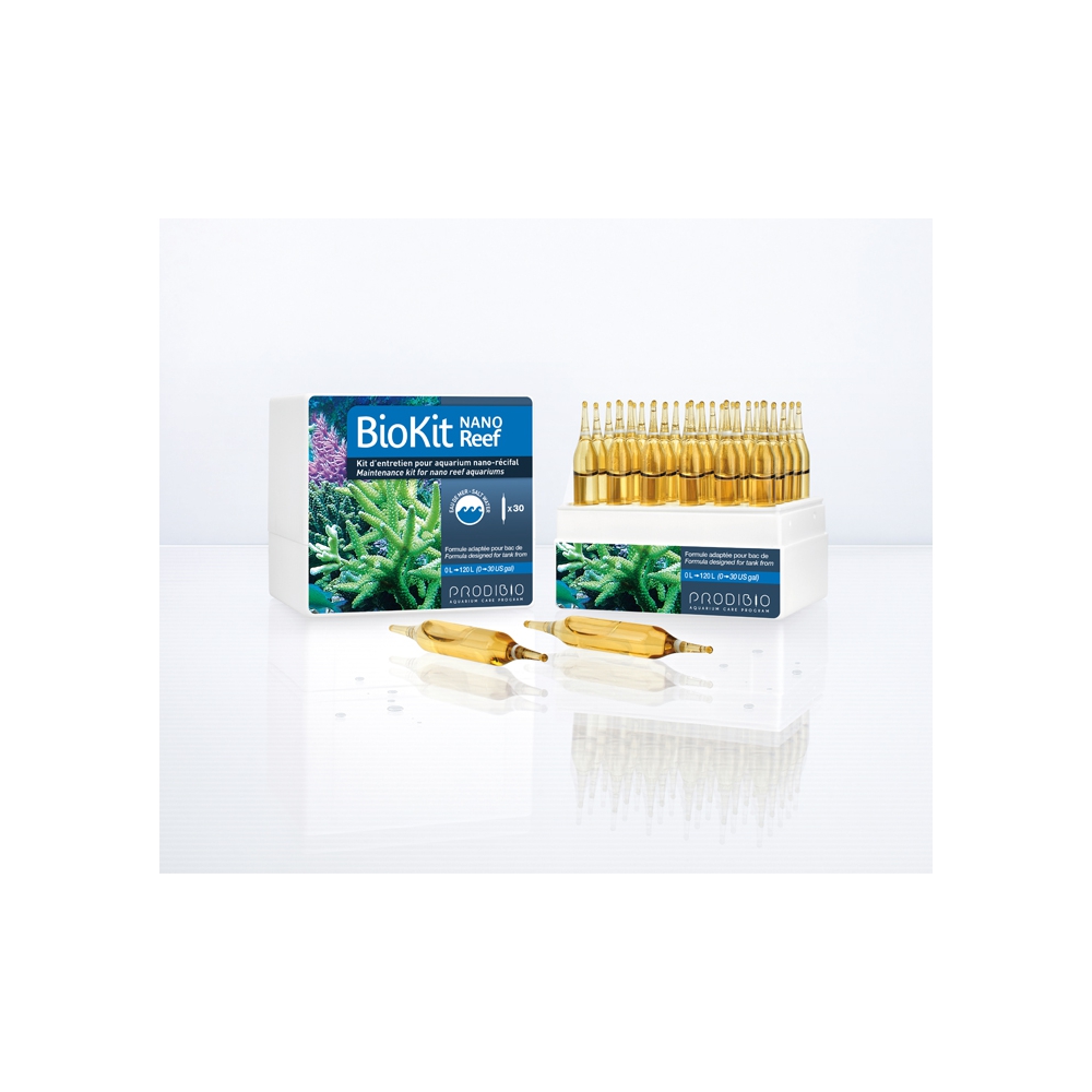 Набор кондиционеров Prodibio Bio Kit Reef Nano (Biodigest + Bioptim + REEFBOOSTER + Iodi + Stronti)