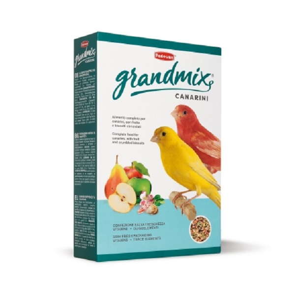 Корм основной PADOVAN д/канареек Grandmix Canarini 400гр