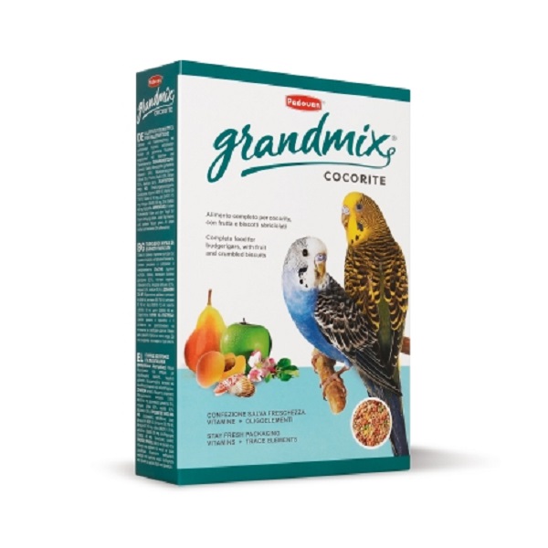 Корм основной PADOVAN д/Волнистых попугаев Grandmix Сocorite 400гр