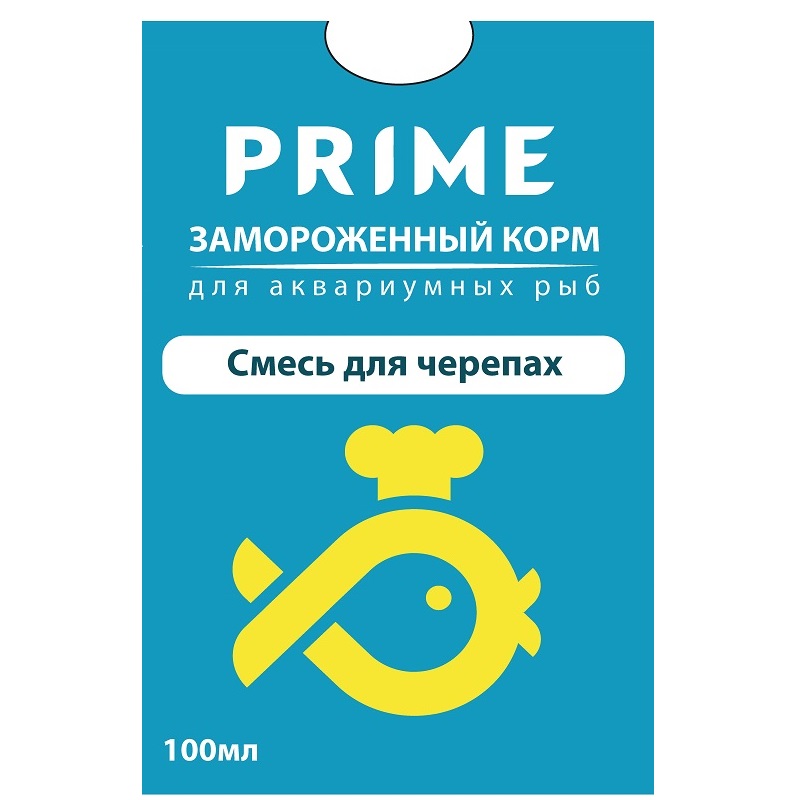 Смесь для черепах замороженная в блистере PRIME 100мл