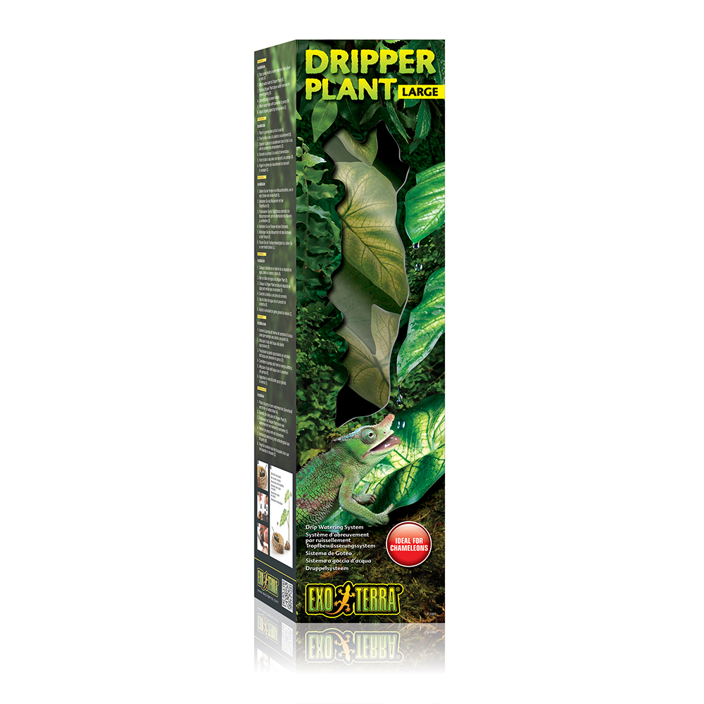 Растение с системой капельного полива Exo Terra Dripper Plant 12x9x54 см.