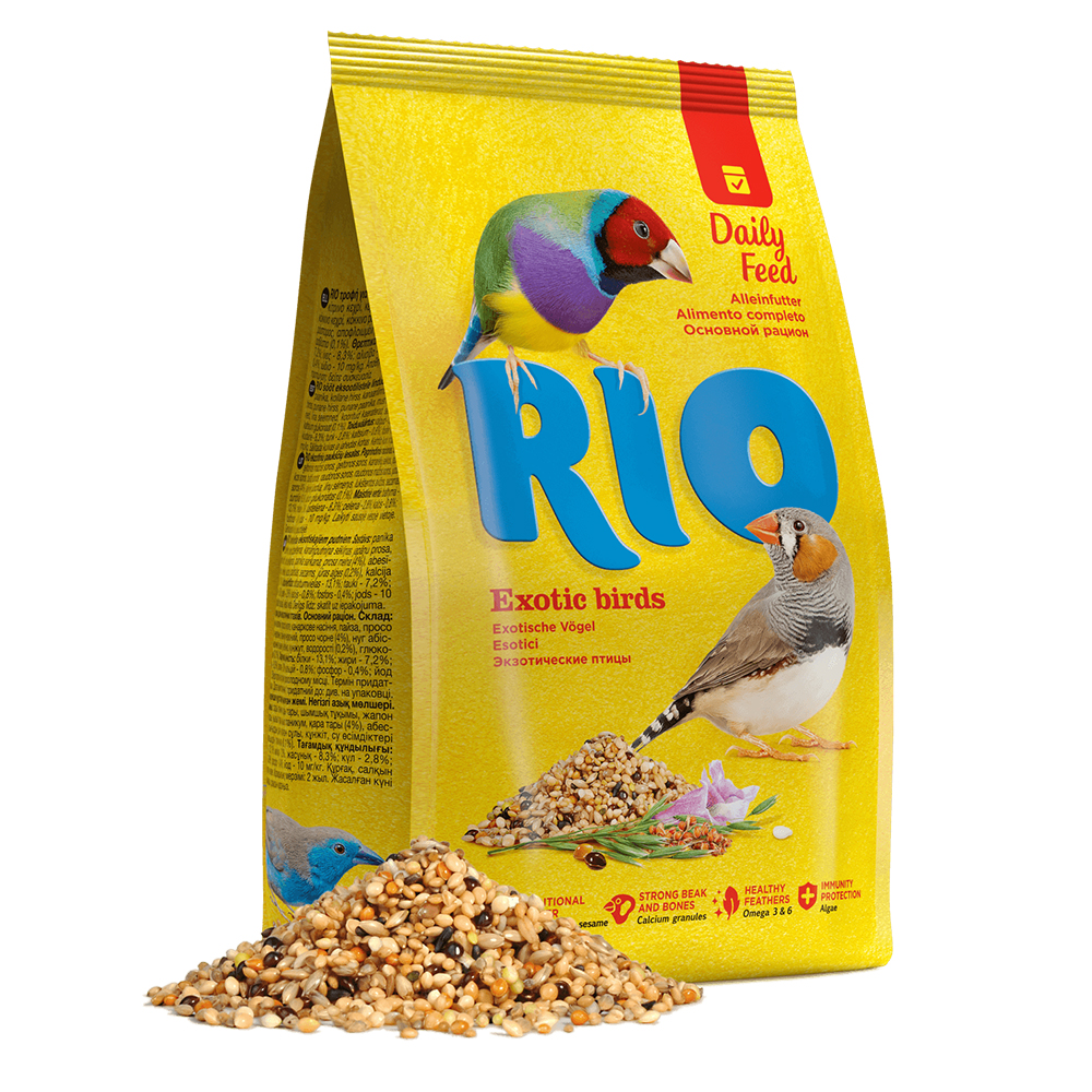 Корм RIO для экзотических птиц 0,5 кг
