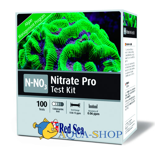 Тест RED SEA Nitrat Pro 100 измерений