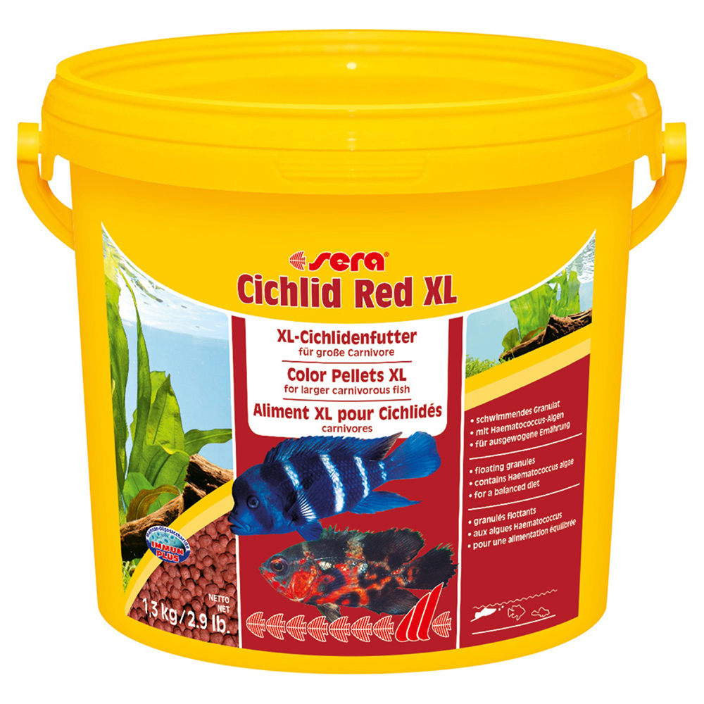 Корм Sera для рыб CICHLID RED XL 3,8 л