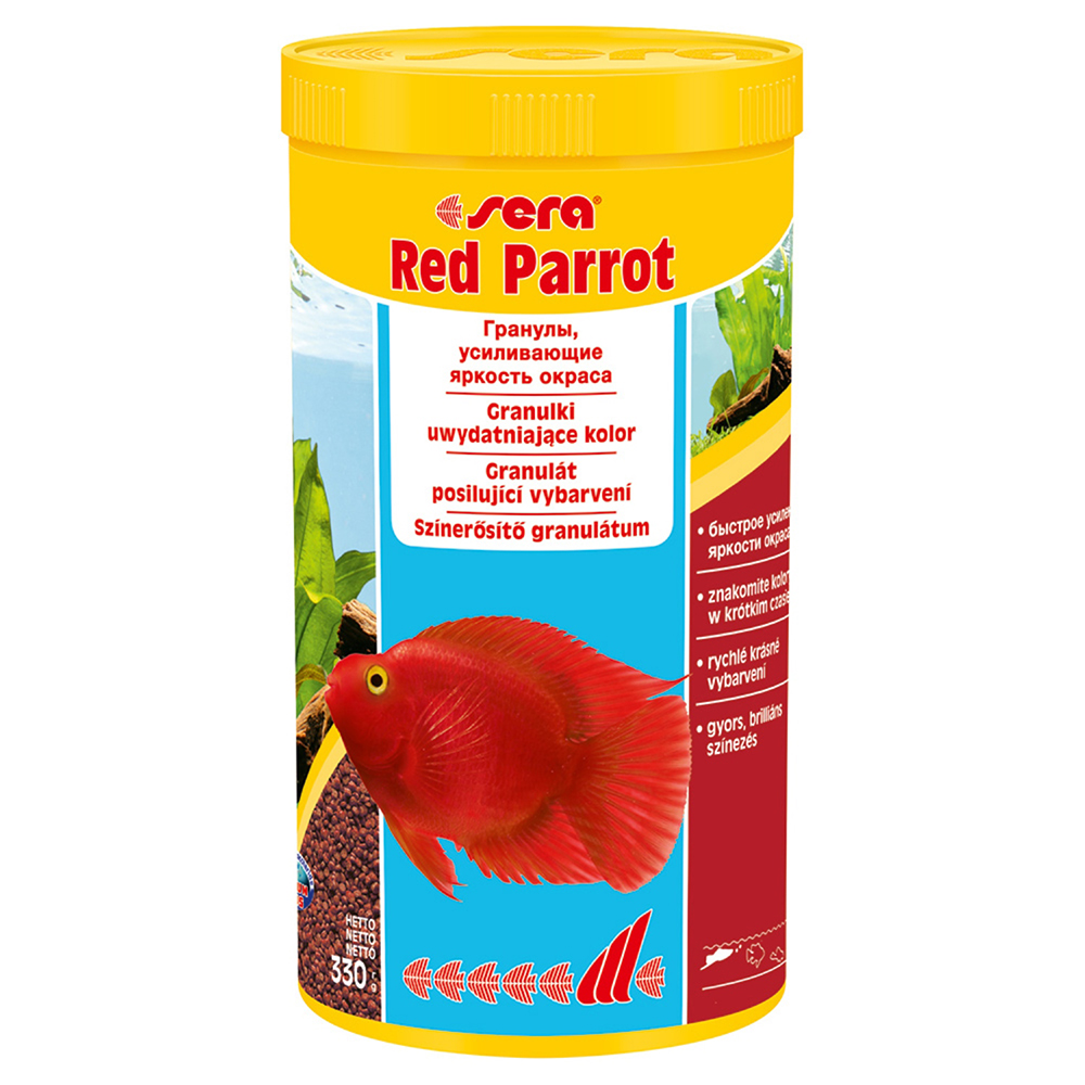 Корм Sera для рыб RED PARROT 1л