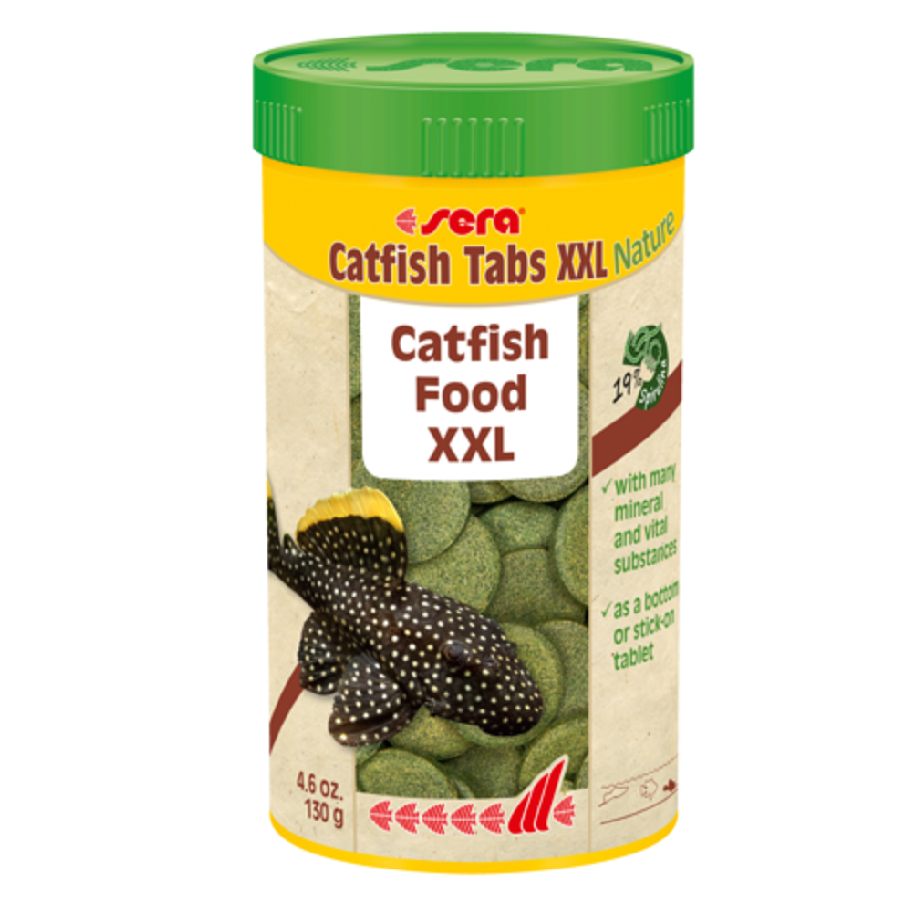 Корм SERA для рыб Catfish Tabs XXL таблетки для больших сомов 250мл/120г