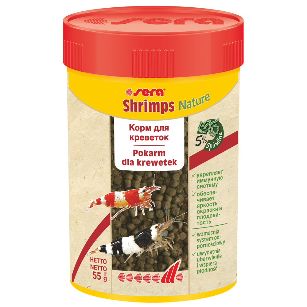 Корм Sera для креветок Shrimps Natural 100 мл