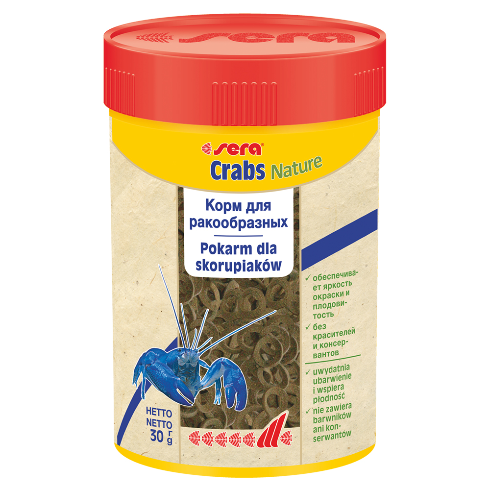 Корм Sera для раков Crabs Natural 100 мл