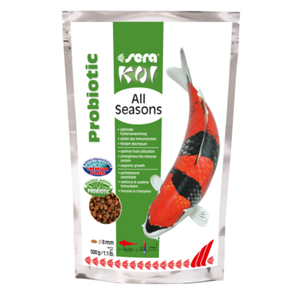 Корм для прудовых рыб Sera KOI All Seasons Probiotic  500 г