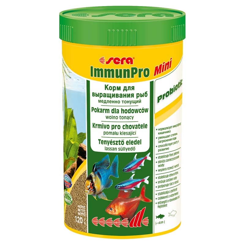 Корм SERA для рыб Immun Pro Mini 250мл/120 г