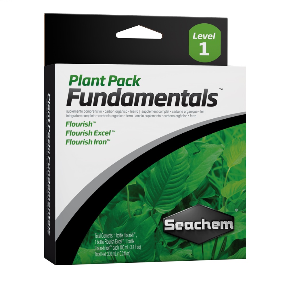 Комплекс добавок микроэлементов для растений Seachem Plant Pack Fundamentals 3*100