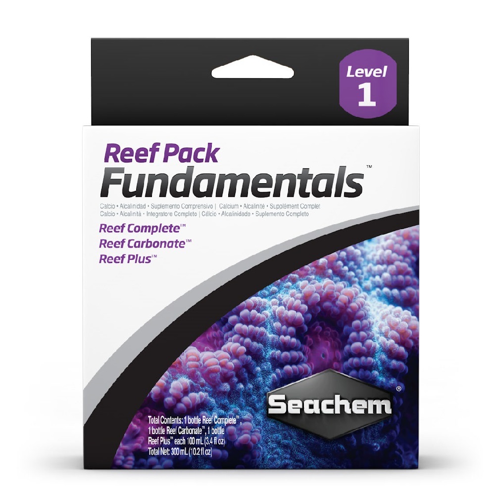 Комплекс добавок SeaChem Reef Pack Fundamentals 3*100ml