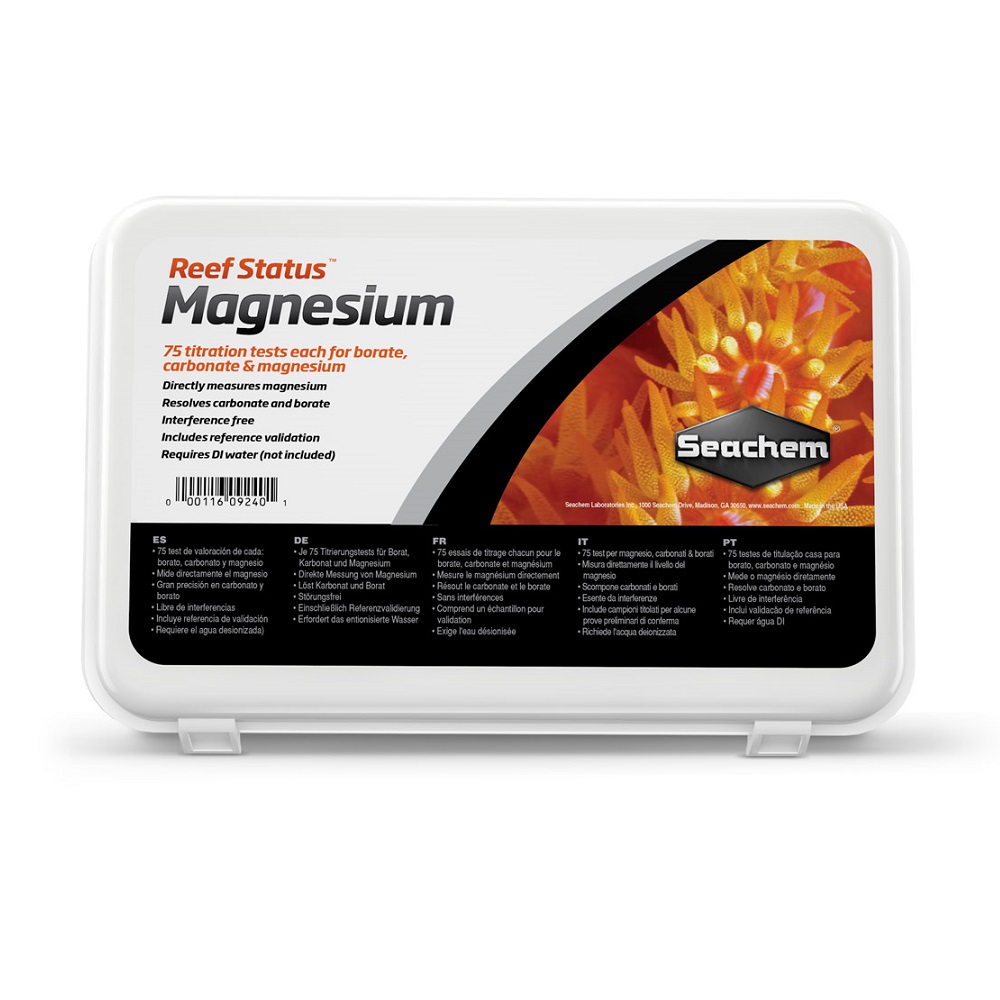 Тест SeaChem Reef Status Magnesium Carbonate & Borate