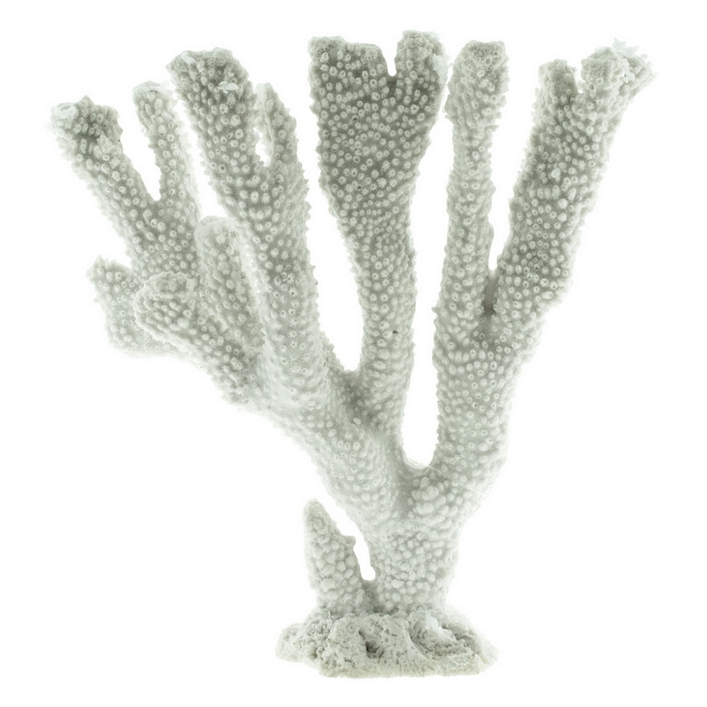 Коралл пластиковый белый 25*7*25 см