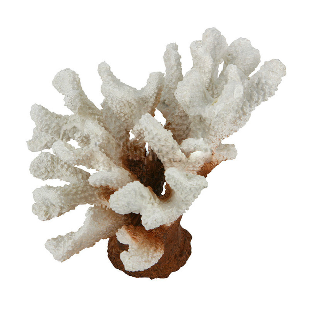 Коралл пластиковый белый 13*5*11 см