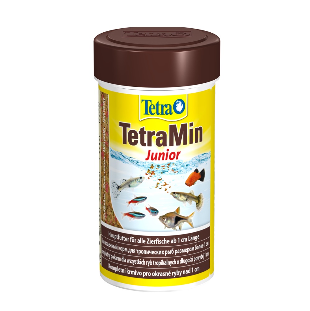 Корм для рыб TetraMin Junior мелкие хлопья  100мл