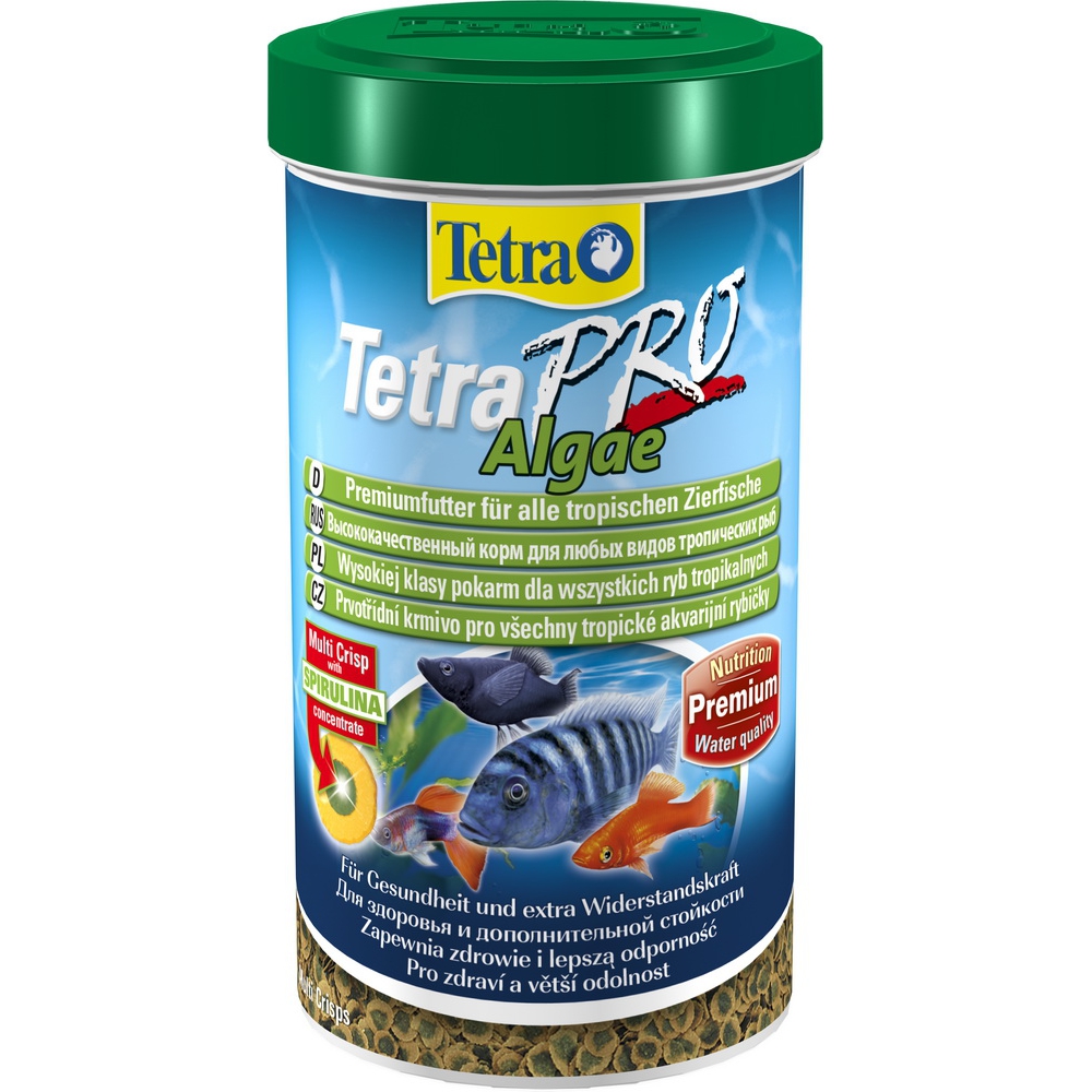 Корм для рыб TetraPro Algae/TetraPro Vegetable Crisps 500мл