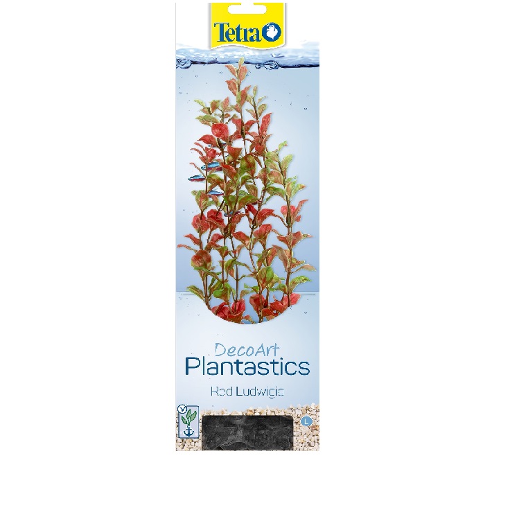 Растение пластиковое TETRA DecoArt L Людвигия красная 30см
