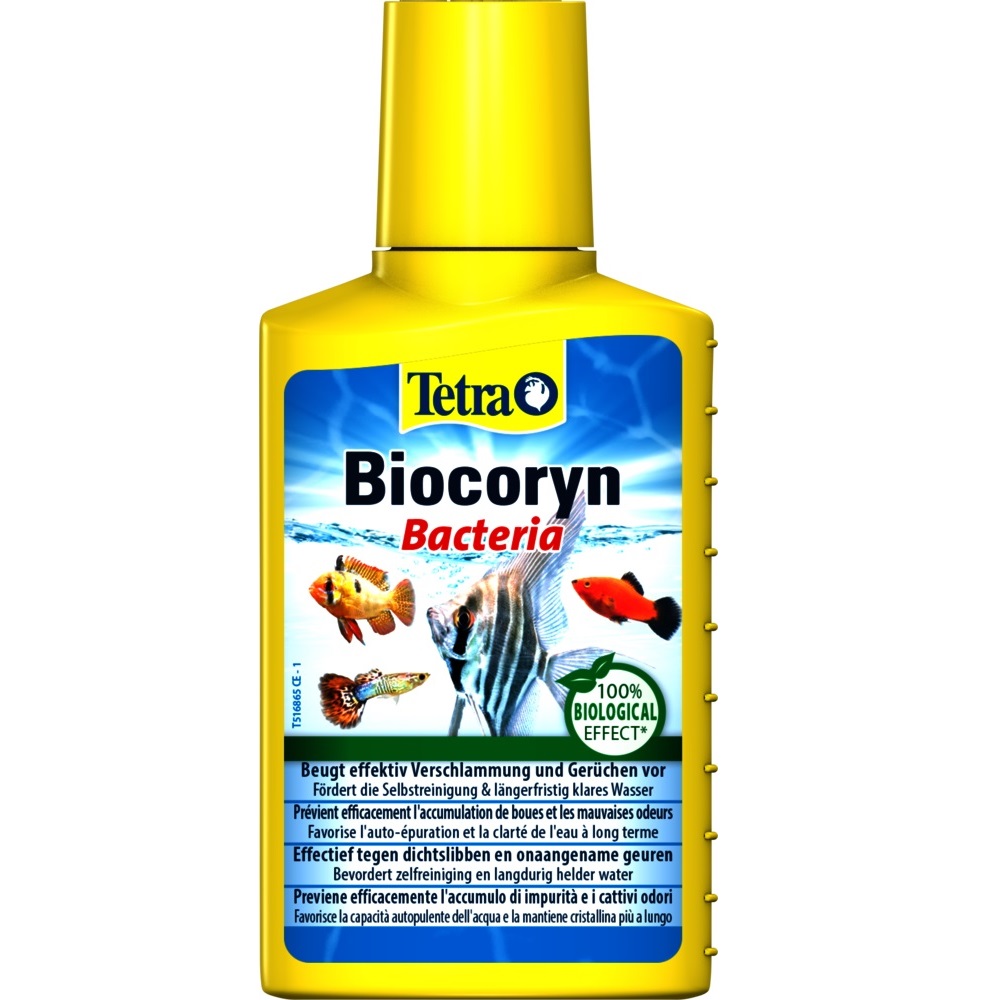 Кондиционер для разложения органики Tetra Biocoryn Bacteria 100 мл на 400 л