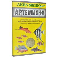 Корм для рыб AQUAMENU Артемия-Ю универсальный корм для мальков 2 в 1 30г