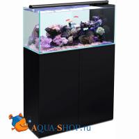 Аквариум AQUATLANTIS ULTRACLEAR 75x60x50 морской с тумбой, черный 200л, самп 100л