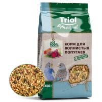 Корм для птиц Triol Original  для волнистыx попугаев с овощами, 450г