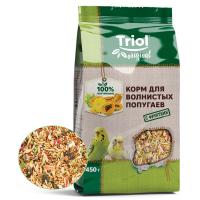 Корм для птиц Triol Original для волнистыx попугаев с фруктами, 450г
