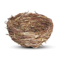 Гнездо для птиц NATURAL из луговыx трав, d110*45мм