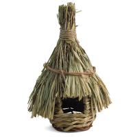 Гнездо-Домик для птиц NATURAL из луговыx трав, d170*260мм
