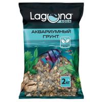 Грунт Laguna темно-коричневый меланж, 2кг, 3-5мм