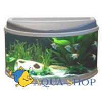 Аквариум AQUATLANTIS ATLANTIS HORIZONE 60 белый (025), 60х30х38см, 55л, LED 52 (leds)+FIL. Mini Biobox2