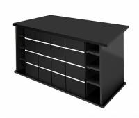 Тумба для аквариума Биодизайн  ALTUM 450 151*56*79см, черная (брак упаковки)