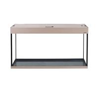 Аквариум Аква Плюс Lux П200 / 185л прямой выбеленный дуб LED (100*40*56)+Крышка, светильник LEDDY TUBE Retro Fit Sunny 2*18Вт