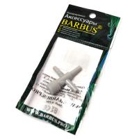 Краник тройник для трубки  Barbus Ф-4мм 1шт