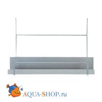 Опциональная полочка ADA для металлической тумбы-подставки Garden Stand-90 для аквариумов с основанием 90 x 45 см, цвет металлик