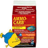 Уголь активированный с цеолитом Aquarium Pharmaceuticals AMMO-CARB 540 гр