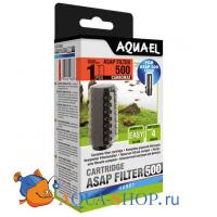 Картридж сменный для фильтра AQUAEL ASAP 500 c губкой и углем