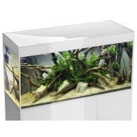 Аквариум Aquael GLOSSY 120 белый  (RF 1x18W Sunny - 3 шт.) (триплекс)