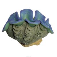 Декоративная композиция ArtUniq Тридакна синяя, 9,5x5,5x6 см