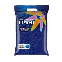 Грунт декоративный ArtUniq для аквариума Ультрамарин, 1-2мм,9кг