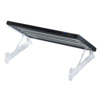 Светильник CYREX  LED CLL-421, морской, 89,4x36,4x4,53см, Т8 LED 21Втx4, встроенный таймер, сверxтонкий алюминиевый корпус, тросики для подвешивания в