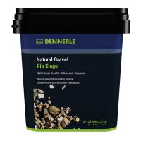 Грунт Dennerle природный Riu Xingu  2-22  мм (коричнево-серый) 2,5 кг