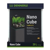 Аквариум Dennerle Nano Cube Complete на 20л в комплекте фильтр, освещение, подложка, грунт